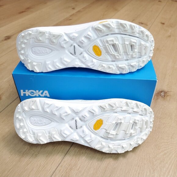Hoka ONE ONE Mens 11.5/Womens 12.5 Mafate Speed 2 White /Lunar Rock 1126851/WLRC main image 7